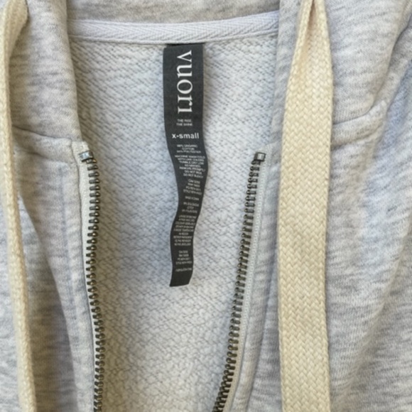 Vuori Restore Oversized Zip Hoodie Womens Sz XS - Picture 3 of 7